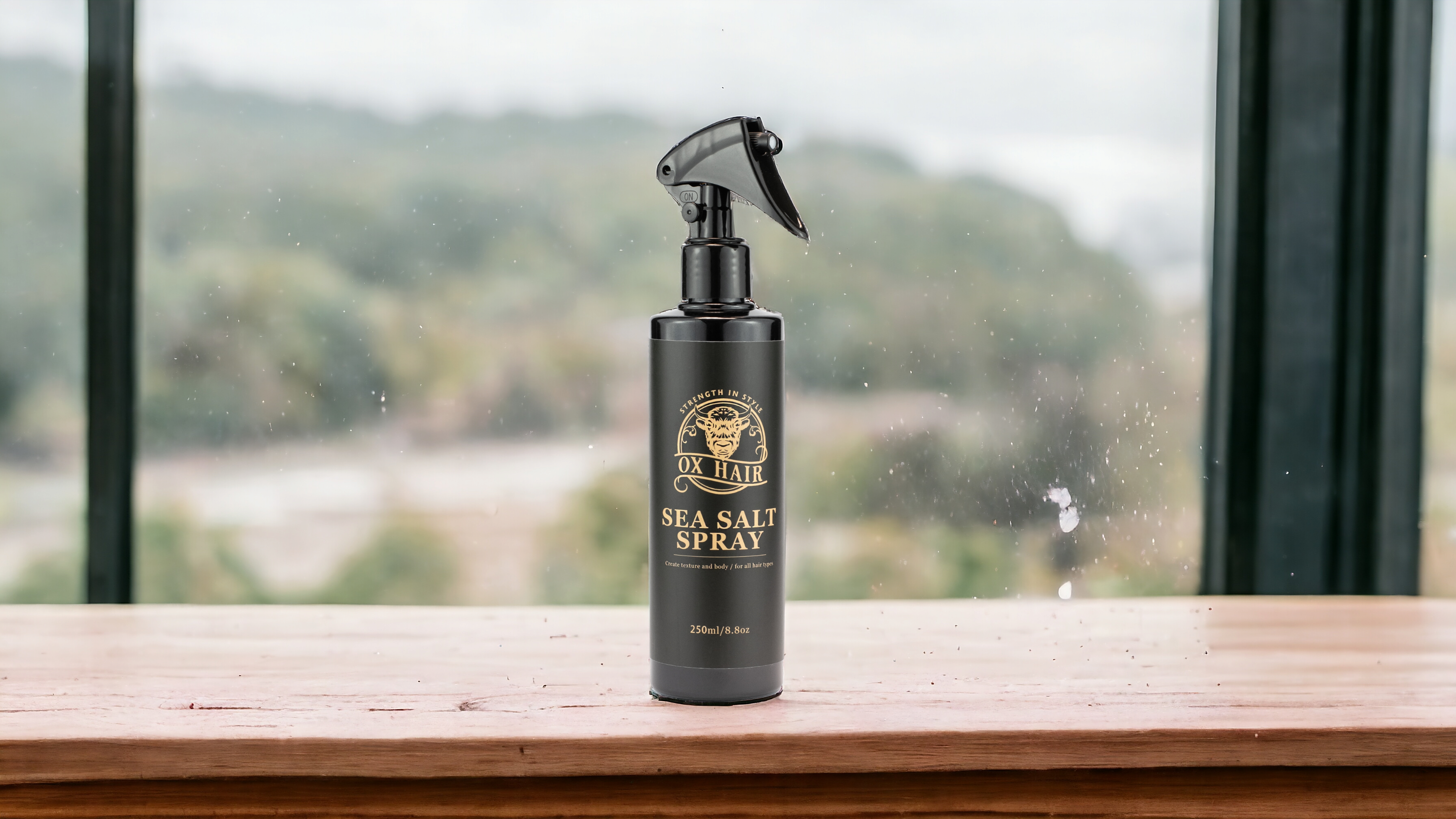 No Bull Pomade, Ox Sea Salt Spray, & Ox Mane Matte Paste BUNDLE
